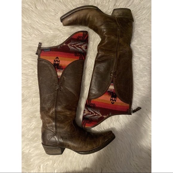 Pendleton x Ariat Snip Toe - Picture 2 of 5